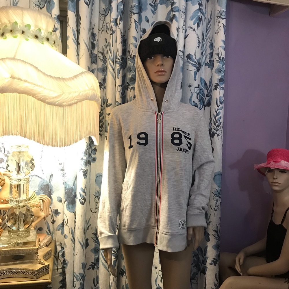 Hilfiger Jeans Light Gray Hoodie